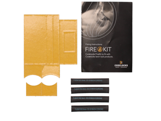 CODELOCKS Fire Intumescent Kit Pack To Suit All Latch Models PFKP LAT