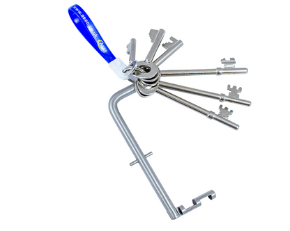 ASEC FB Key Set with 6 Keys including Fireman's Drop Key