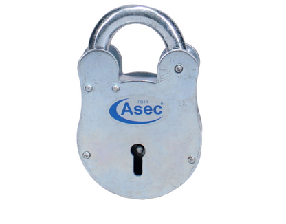 ASEC FB11 4 Lever Old English Padlock