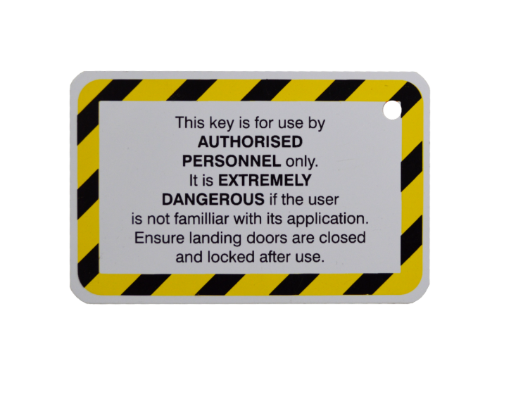 ASEC Release Key Dual Sided Fob