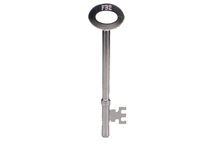 WALSALL LOCKS Pre-Cut FB2 Key To Suit Fire Brigade Mortice Locks