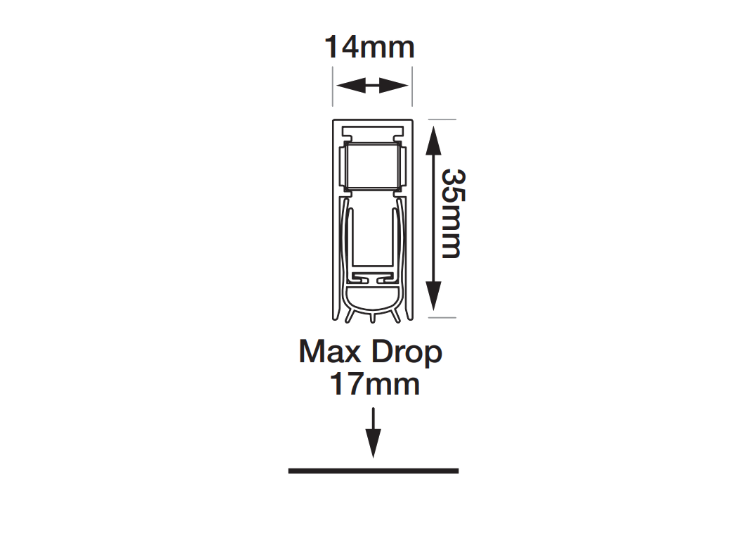 FIRESTOP Superior 60 Drop Down Seal