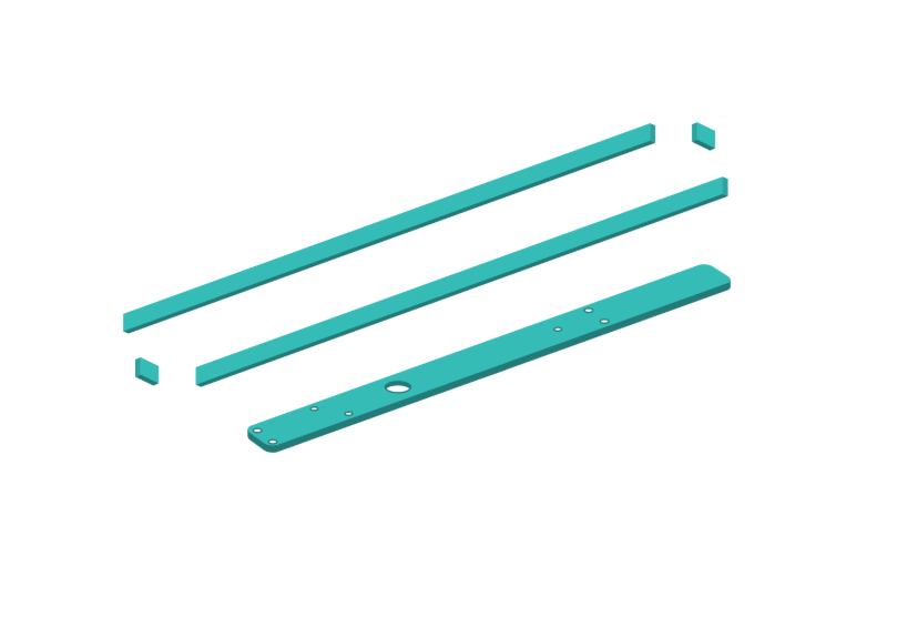 RUTLAND IP.114 Intumescent Pack To Suit ITS.11204 Concealed Door Closer FD60