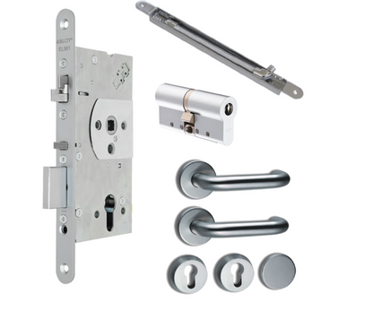ABLOY EL561 DIN Electric Lock Read In/Out Package 2