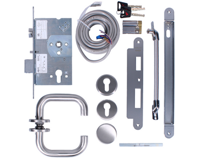 ABLOY EL561 DIN Electric Lock Read In/Out Package 2