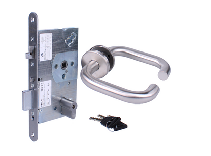 ABLOY EL561 DIN Electric Lock Read In/Out Package 2
