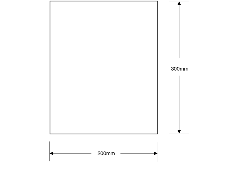 ASEC Fire Action Procedure 200mm x 300mm PVC Self Adhesive Sign