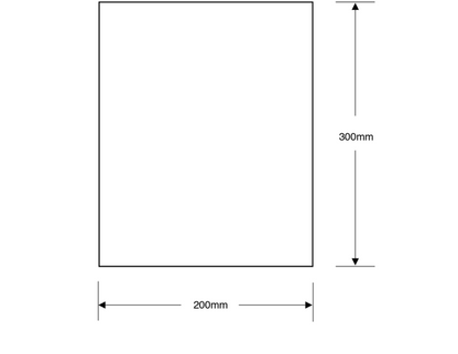 ASEC Fire Action Procedure 200mm x 300mm PVC Self Adhesive Sign