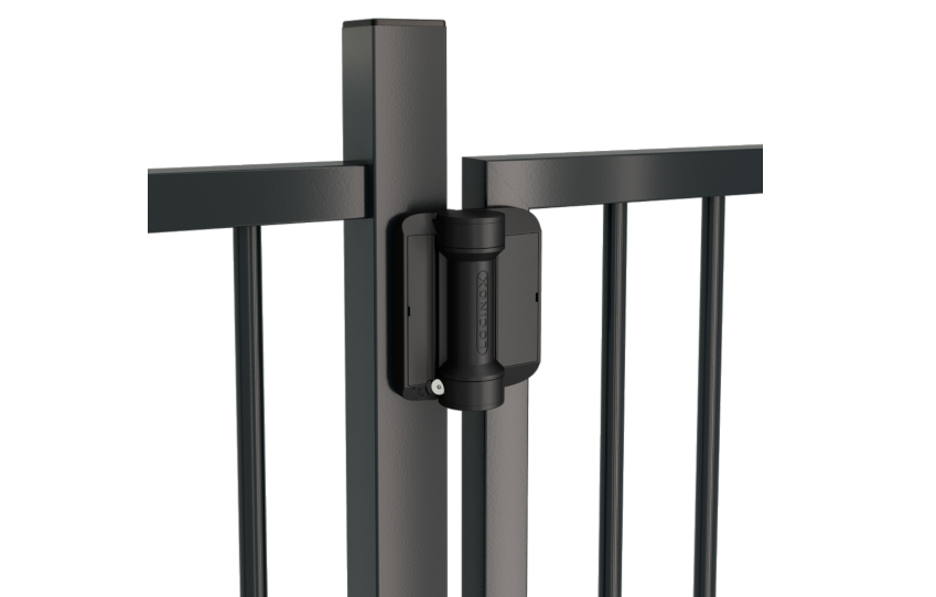 LOCINOX Serval 180 Degree Spring Gate Hinge With Self Drilling Screws