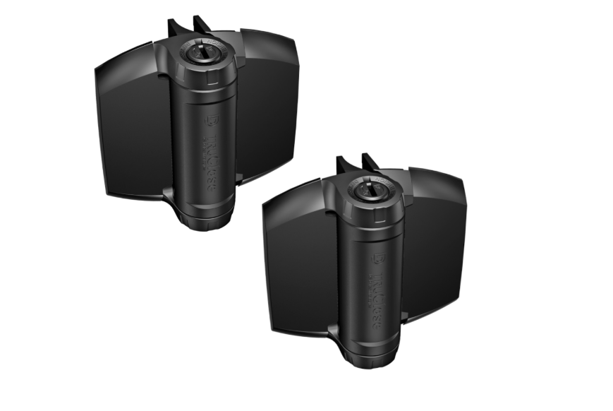 D&D Truclose Heavy Duty Hinges For Metal, Wood & Vinyl Gates TCHD1L2S3BT