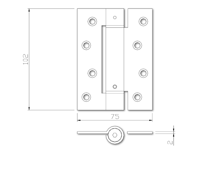ASEC Spring Hinge