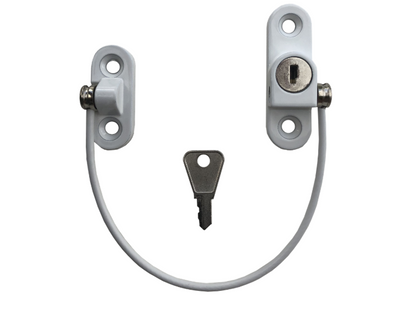 ASEC VITAL 200mm x 3mm Lockable Cable Window Restrictor