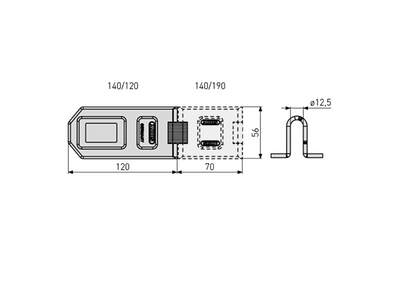 ABUS 140 Series Hasp & Staple