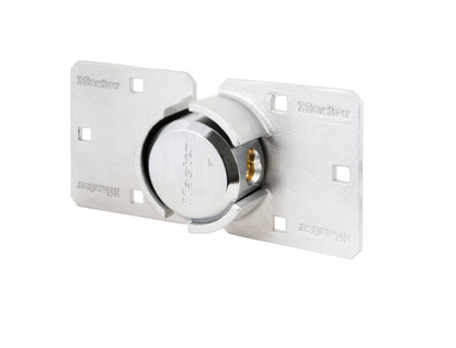 MASTER LOCK Van Lock Hasp & Round Padlock 736EURD