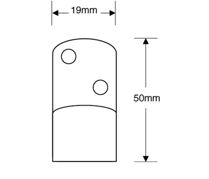 ASEC Aluminium Coat Hook