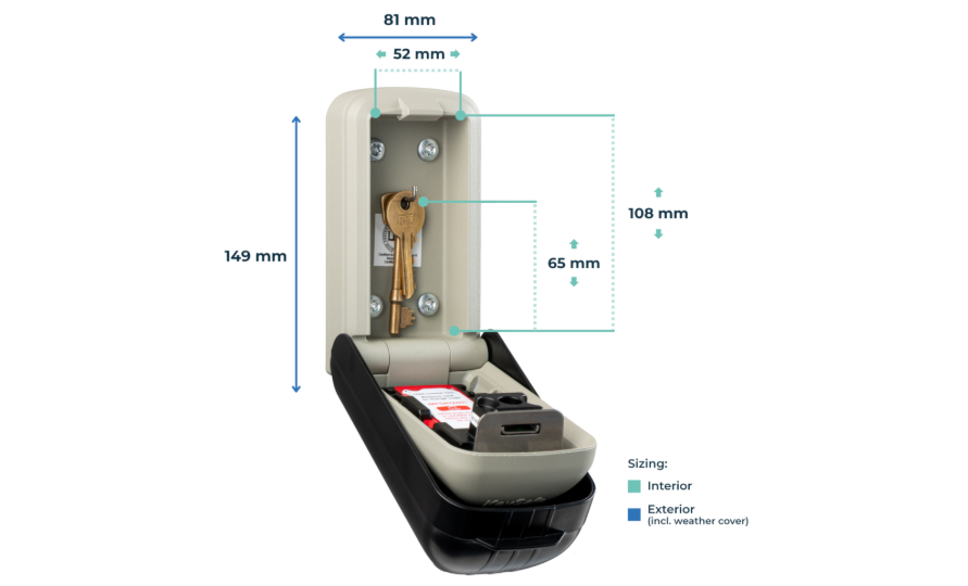 KEYSAFE C500 Pro Digital Key Safe LPS1175 Issue 8 A1