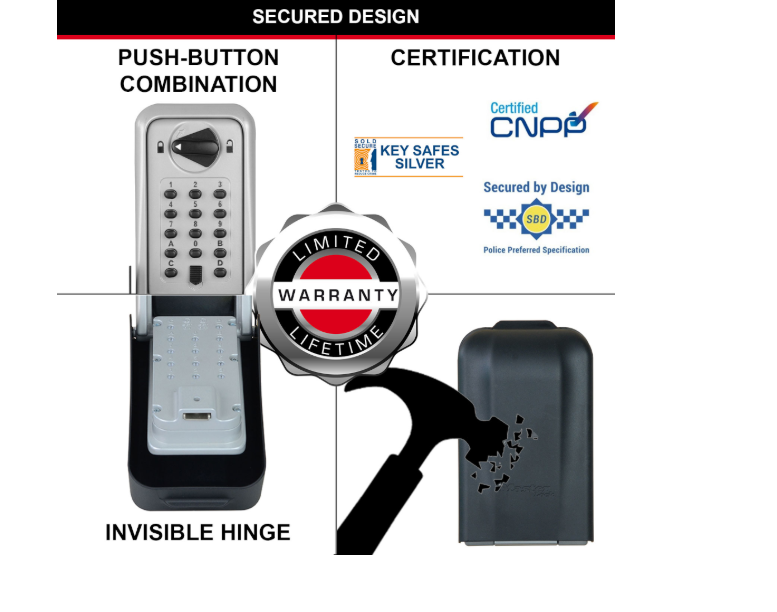 MASTER LOCK 5426EURD High Security Extra Large Key Safe