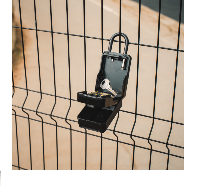 SQUIRE Portable Push Button Key Keep 2 Combination Key Safe With Shackle