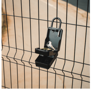 SQUIRE Portable Push Button Key Keep 2 Combination Key Safe With Shackle
