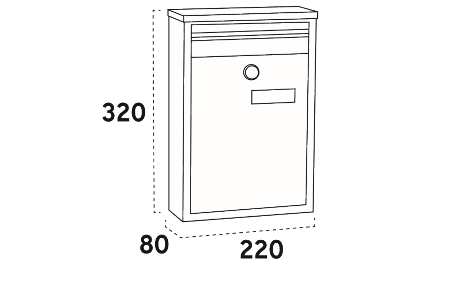 ARREGUI Zaguan Mail Box