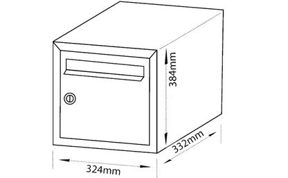 MAILBOXGB MB TS009 Secure Mailbox
