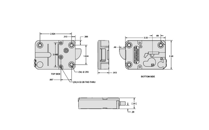 DORMAKABA La Gard 700 Basic (New Version) Safe Swingbolt Lock