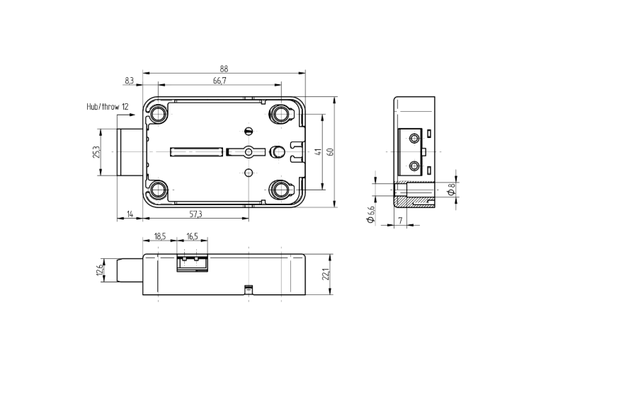 KABA A71111 Mauer President Safe Lock