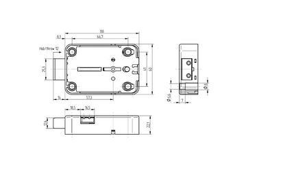 KABA A71111 Mauer President Safe Lock