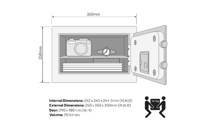 YALE Smart Safe YSS/250/EB1
