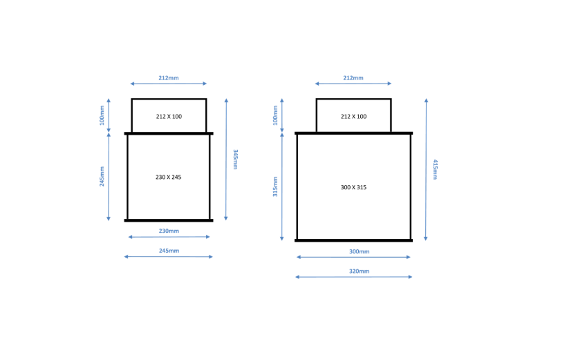 ASEC Under Floor Safe Body To Take 200mm x 200mm Door