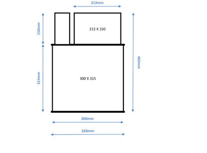 ASEC Under Floor Safe Body With Deposit Facility To Take 200mm x 200mm Door