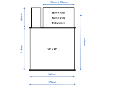 ASEC Under Floor Safe Door Only - 250mm x 200mm