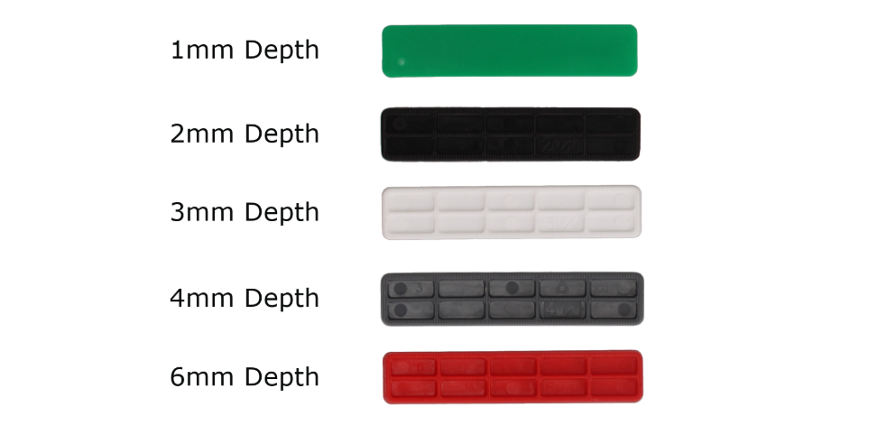 Flat Glazing Packers 100mm Length x 20mm Width (1000 PACK)