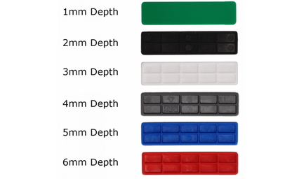 Flat Glazing Packers 100mm Length x 24mm Width (1000 PACK)