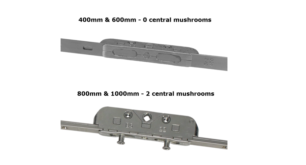 RAIL SRS Espag 22mm Backset With 10.5mm Mushroom Height