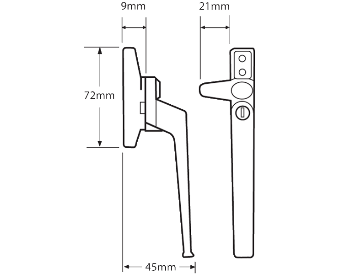 Cockspur Handle
