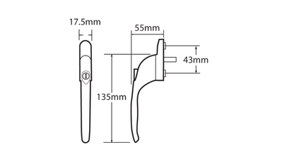 Prolinea In Line Espag Handle