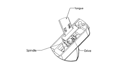 Odyssey Offset 48mm Tongue Drive Window Handle