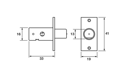 8001M Window Bolt