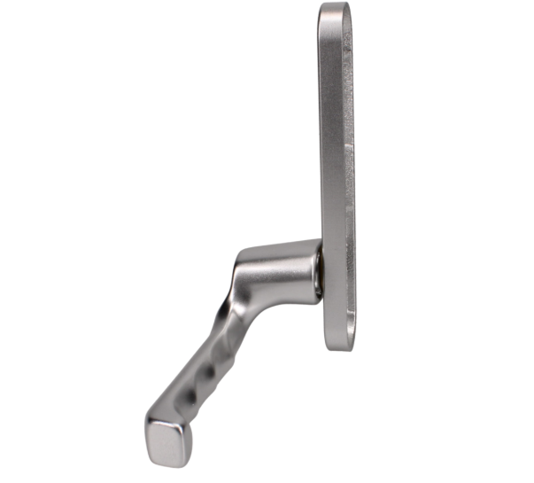 NTech Villa Balcony Door Handle 3 Fix Internal Handed With Cutout To Suit Rococo Scandinavian Oval