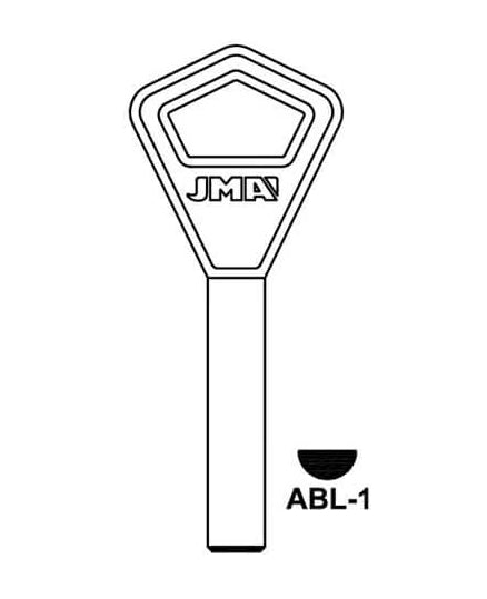 ABL-1 Cylinder Key Blank