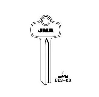BES-8D Best J 7 Pin Cylinder Key Blank