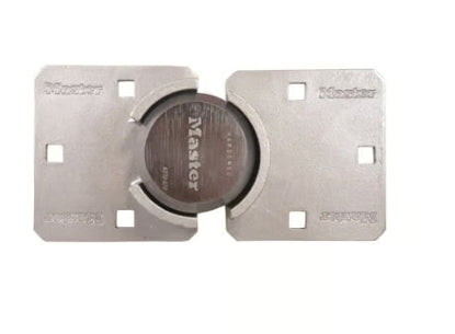 736EURD Round Shackleless Padlock & Hasp Set