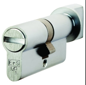 Euro Bathroom Cylinder and Turn