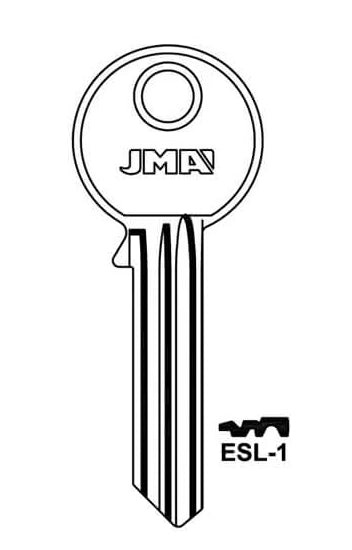 ESL-1 Cylinder Key Blank