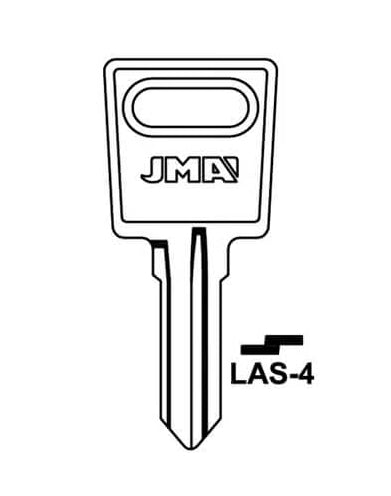 LAS-4 Cylinder Key Blank