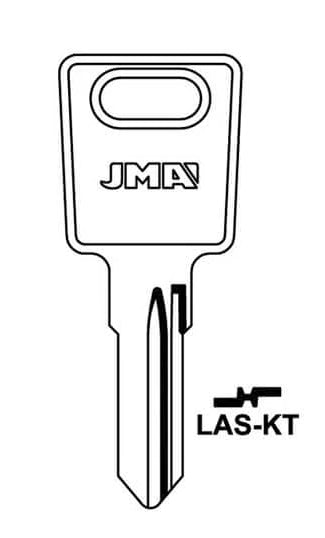 LAS-KT Cylinder Key Blank