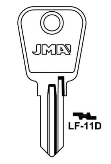 LF-11D Cylinder Key Blank