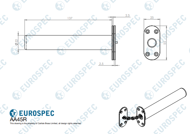 Concealed Chain Spring Door Closer