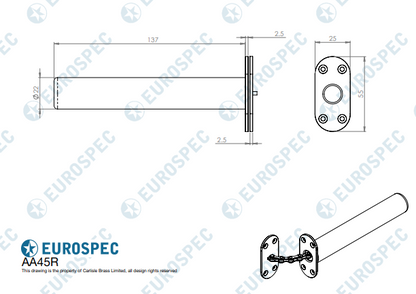 Concealed Chain Spring Door Closer